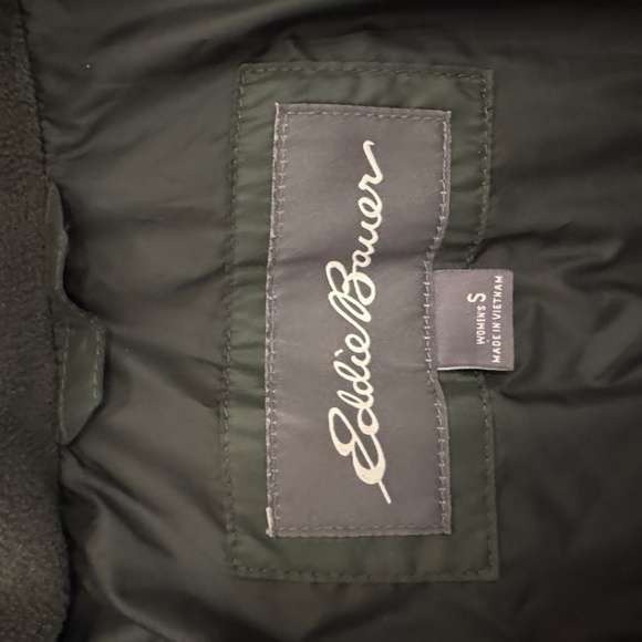 Eddie Bauer Green Lodge Parka, Small - Picture 5 of 8